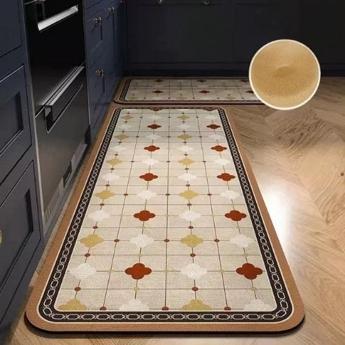 Tapis de Cuisine | Moderne - Tapinna® Coloré / Rectangulaire / 40x60cm