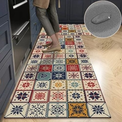 Tapis de Cuisine | Moderne - Tapinna® Coloré / Rectangulaire / 40x60cm