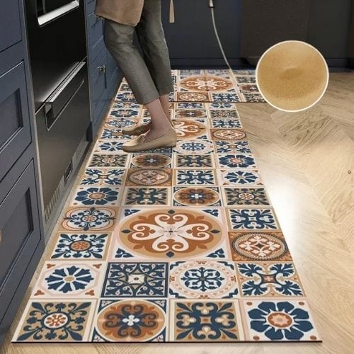 Tapis de Cuisine | Moderne - Tapinna® Coloré / Rectangulaire / 50x80cm