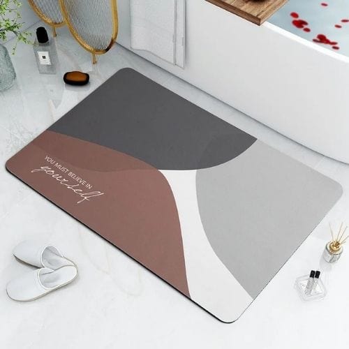 Tapis de Douche | Bohème - Tapinna® Coloré / Rectangulaire / 40x60cm