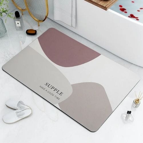 Tapis de Douche | Bohème - Tapinna® Coloré / Rectangulaire / 40x60cm
