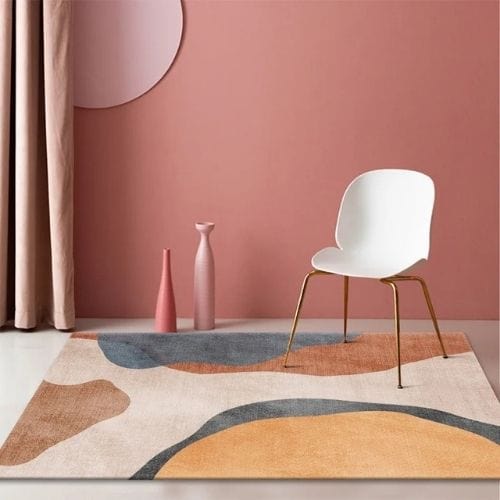 Tapis de Salon | Kilim Moderne Luxe Scandinave - Tapinna® Coloré / Rectangulaire / 80x120cm
