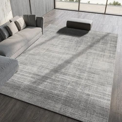 Tapis de Salon | Kilim Moderne Luxe Scandinave - Tapinna® Gris / Rectangulaire / 80x120cm