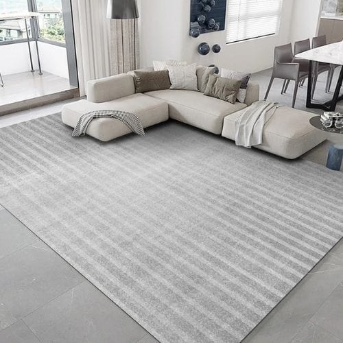 Tapis de Salon | Kilim Moderne Luxe Scandinave - Tapinna® Gris / Rectangulaire / 80x120cm