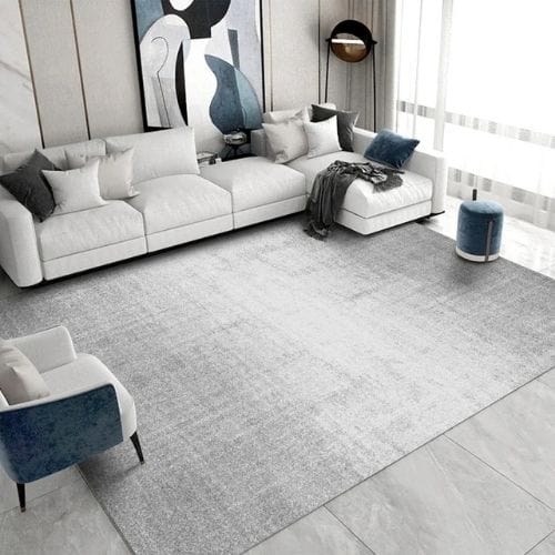 Tapis de Salon | Kilim Moderne Luxe Scandinave - Tapinna® Gris / Rectangulaire / 80x120cm