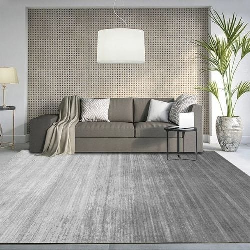 Tapis de Salon | Kilim Moderne Luxe Scandinave - Tapinna® Gris / Rectangulaire / 80x120cm