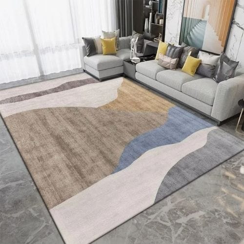 Tapis de Salon | Kilim Moderne Rayure - Tapinna® Coloré / Rectangulaire / 60x90cm (Paillasson)