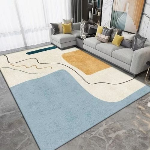 Tapis de Salon | Kilim Moderne Rayure - Tapinna® Coloré / Rectangulaire / 60x90cm (Paillasson)