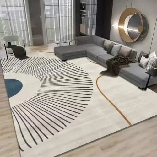 Tapis de Salon | Moderne Luxe Design Scandinave - Tapinna® Coloré / Rectangulaire / 50x80cm