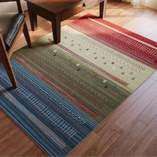 Tapis de Salon | Moderne Luxe Minimaliste Ethnique - Tapinna® Coloré / Rectangulaire / 50x80cm