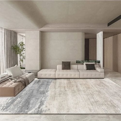 Tapis de Salon | Moderne Scandinave Grande Surface - Tapinna® Gris / Rectangulaire / 80x120cm