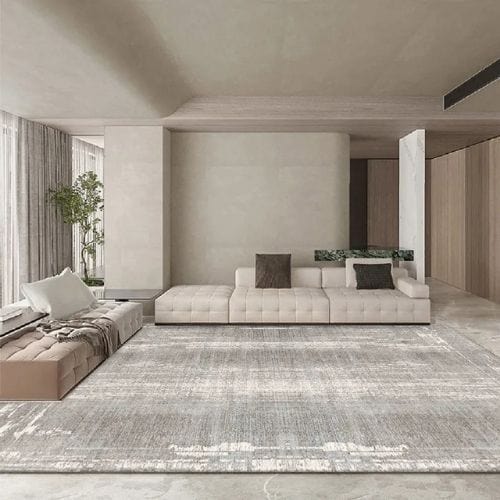 Tapis de Salon | Moderne Scandinave Grande Surface - Tapinna® Gris / Rectangulaire / 80x120cm