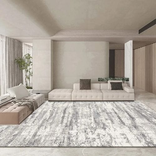 Tapis de Salon | Moderne Scandinave Grande Surface - Tapinna® Gris / Rectangulaire / 80x120cm