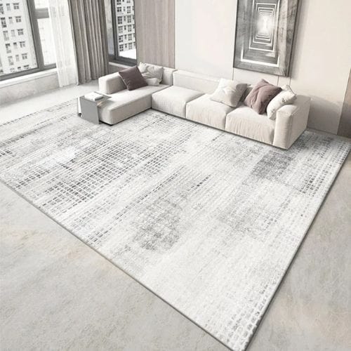 Tapis de Salon | Moderne Scandinave Grande Surface - Tapinna® Gris / Rectangulaire / 80x120cm