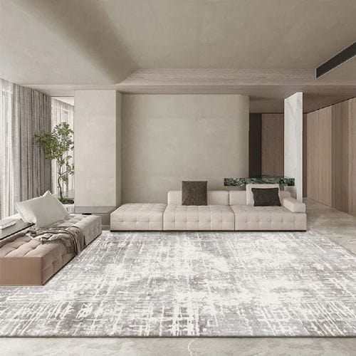 Tapis de Salon | Moderne Scandinave Grande Surface - Tapinna® Gris / Rectangulaire / 80x120cm