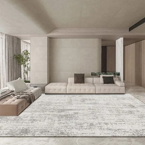 Tapis de Salon | Moderne Scandinave Grande Surface - Tapinna® Gris / Rectangulaire / 80x120cm