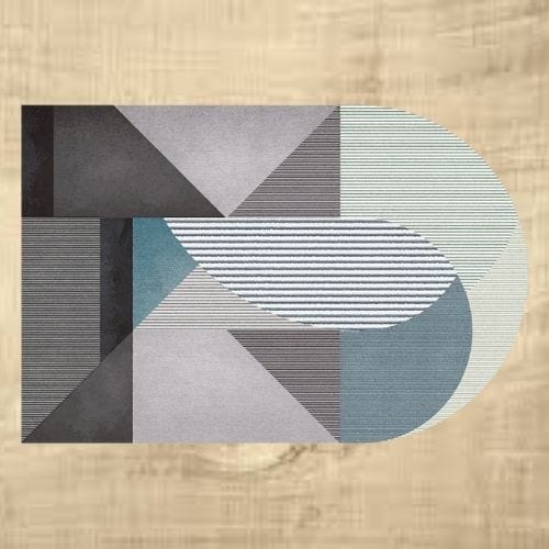Tapis de Salon | Moderne Scandinave Luxe Poil Ras - Tapinna® Coloré / Irrégulier / 80x120cm