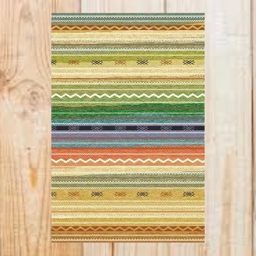 Tapis de Sol | Berbère Bohème Type Persan - Tapinna® Coloré / Rectangulaire / 50x80cm