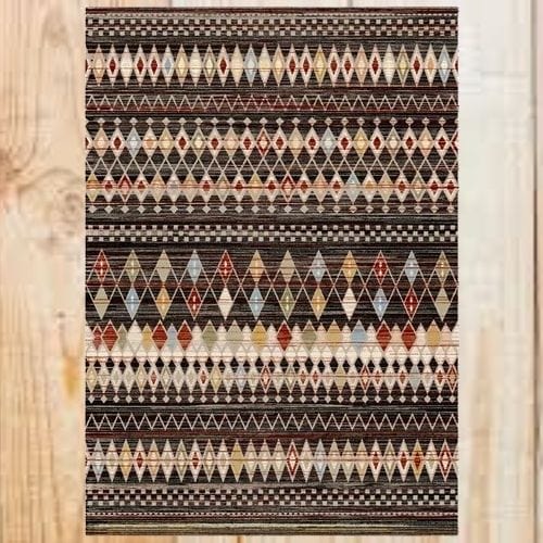 Tapis de Sol | Berbère Bohème Type Persan - Tapinna® Coloré / Rectangulaire / 50x80cm