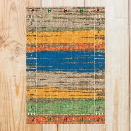 Tapis de Sol | Berbère Bohème Type Persan - Tapinna® Coloré / Rectangulaire / 50x80cm