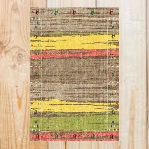 Tapis de Sol | Berbère Bohème Type Persan - Tapinna® Coloré / Rectangulaire / 50x80cm