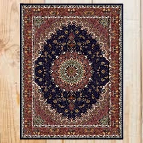 Tapis de Sol | Berbère Bohème Type Persan - Tapinna® Marron / Rectangulaire / 50x80cm