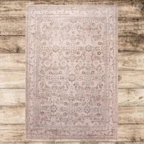 Tapis de Sol | Bohème Ethnique Persan - Tapinna® Beige / Rectangulaire / 40x60cm