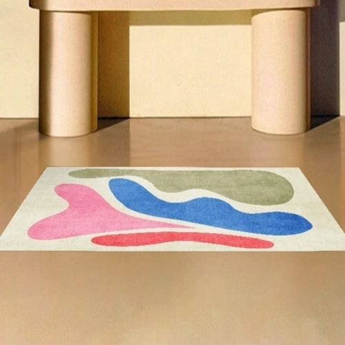 Tapis de Sol | Bohème - Tapinna® Coloré / Rectangulaire / 50x80cm