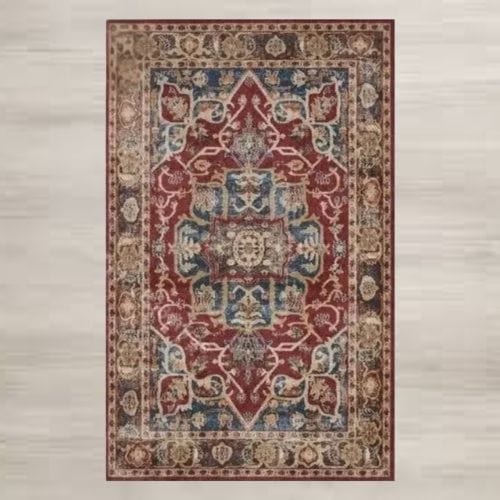 Tapis de Sol | Moderne Luxe Berbère Bohème Exotique - Tapinna® Coloré / Rectangulaire / 30x50cm (12x20 Pouces)