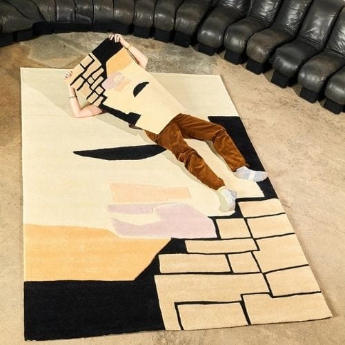 Tapis de Sol | Moderne Luxe Design Scandinave Poil Ras - Tapinna® Beige / Rectangulaire / 80x120cm