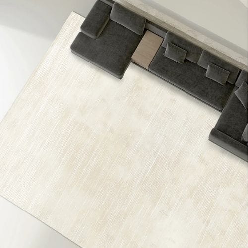 Tapis de Sol | Moderne Luxe Rayé Minimaliste - Tapinna® Beige / Rectangulaire / 50x80cm