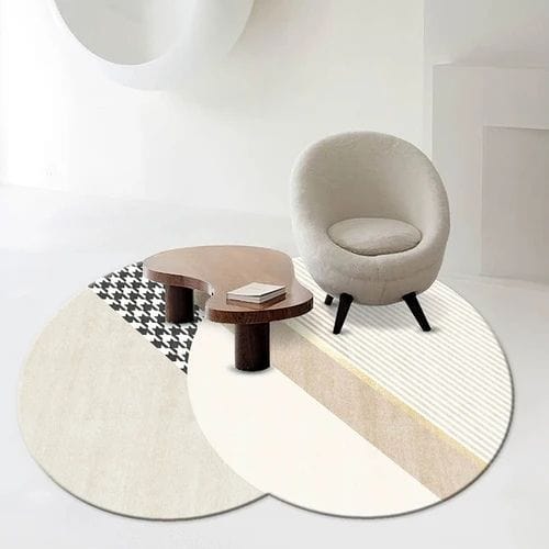 Tapis de Sol | Moderne Scandinave Abstrait Wabi-Sabi - Tapinna® Coloré / Irrégulier / 80x120cm