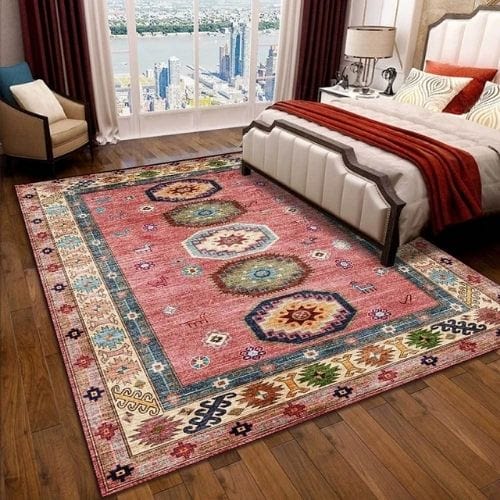 Tapis de Sol | Oriental Ethnique - Tapinna® Coloré / Rectangulaire / 40x60cm