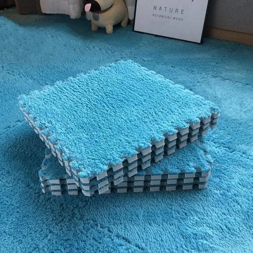 Tapis de Sol | Puzzle Enfant - Tapinna® Bleu / Puzzle / 30x30x1cm (4 Pièces)