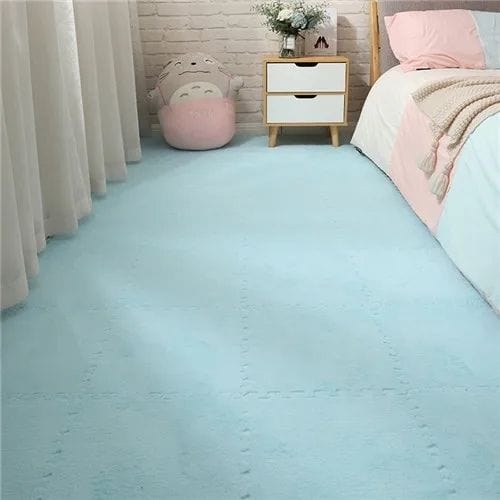 Tapis de Sol | Puzzle Enfant - Tapinna® Bleu / Puzzle / 30x30x1cm (4 Pièces)