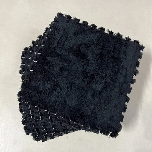 Tapis de Sol | Puzzle Enfant - Tapinna® Noir / Puzzle / 30x30x1cm (4 Pièces)