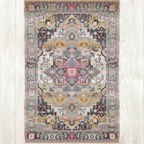 Tapis de Sol | Vintage Bohème Minimaliste Luxe Design - Tapinna® Coloré / Rectangulaire / 80x120cm