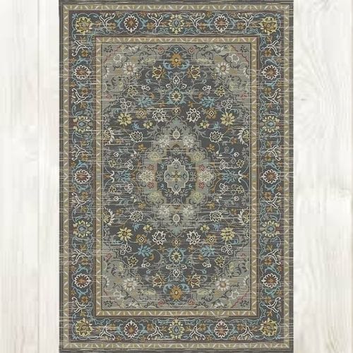 Tapis de Sol | Vintage Bohème Minimaliste Luxe Design - Tapinna® Gris / Rectangulaire / 80x120cm