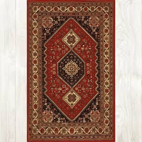 Tapis de Sol | Vintage Bohème Minimaliste Luxe Design - Tapinna® Rouge / Rectangulaire / 80x120cm