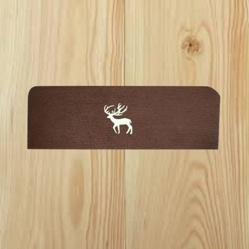Tapis Escalier | Marche Auto-Adhésif Phosphorescent - Tapinna® Marron / 55x22x4.5cm (S)