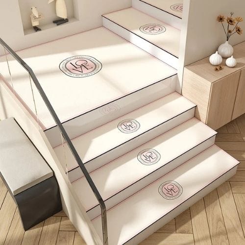 Tapis Escalier | Marche Persan Auto-Adhésif - Tapinna® Beige / 26x65cm