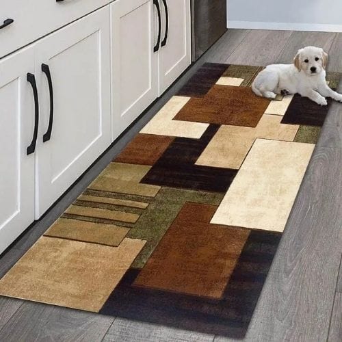 Tapis Salle à Manger | Poil Ras - Tapinna® Coloré / Rectangulaire / 40x60cm