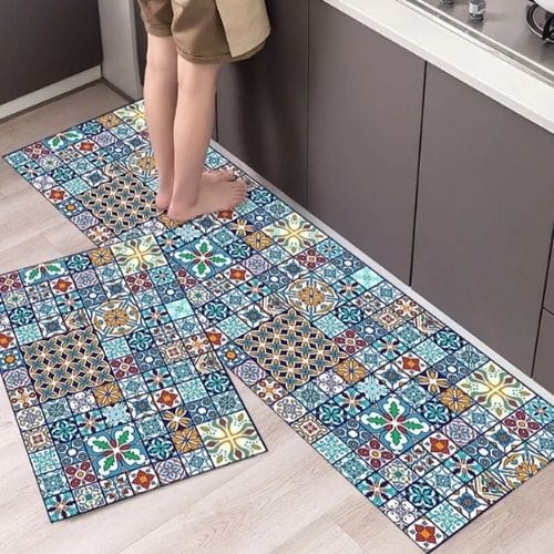 Tapis Salle à Manger | Scandinave Luxe Uni - Tapinna® Coloré / Rectangulaire / 40x60cm (1 Pièce)