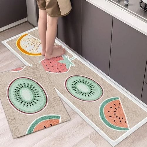 Tapis Salle à Manger | Scandinave Luxe Uni - Tapinna® Coloré / Rectangulaire / 40x60cm (1 Pièce)
