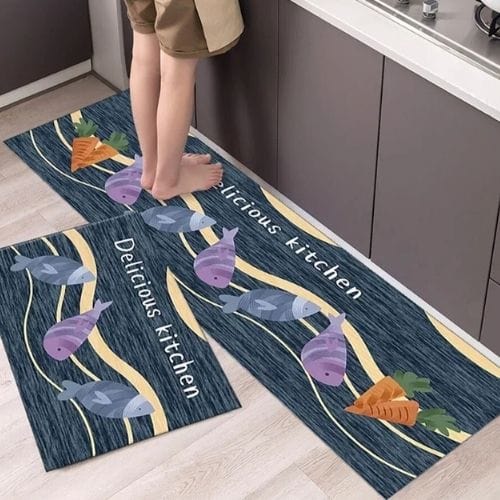 Tapis Salle à Manger | Scandinave Luxe Uni - Tapinna® Coloré / Rectangulaire / 40x60cm (1 Pièce)