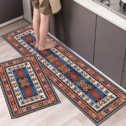 Tapis Salle à Manger | Scandinave Luxe Uni - Tapinna® Coloré / Rectangulaire / 40x60cm (1 Pièce)