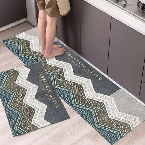 Tapis Salle à Manger | Scandinave Luxe Uni - Tapinna® Coloré / Rectangulaire / 40x60cm (1 Pièce)